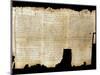 The Temple Scroll, from the Dead Sea Scrolls-null-Mounted Photographic Print