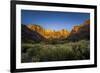 The Temples and Towers of Virgin in Utah's Zion National Park at Sunrise-Clint Losee-Framed Photographic Print