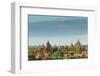 The Temples of Bagan at Sunrise, Bagan, Myanmar-lkunl-Framed Photographic Print