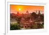 The Temples of Bagan(Pagan), Mandalay, Myanmar-lkunl-Framed Photographic Print