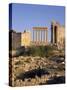The Temples of Venus and Jupiter, Baalbek, Bekaa Valley, Lebanon-Charles Bowman-Stretched Canvas