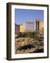 The Temples of Venus and Jupiter, Baalbek, Bekaa Valley, Lebanon-Charles Bowman-Framed Photographic Print
