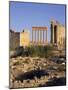 The Temples of Venus and Jupiter, Baalbek, Bekaa Valley, Lebanon-Charles Bowman-Mounted Photographic Print