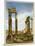 The Temples of Vespasian and Saturn, with the Temple of Castor Beyond, the Forum, Rome-Thomas Hartley Cromek-Mounted Giclee Print