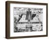 The Templo Mayor at Tenochtitlan, from "Historia de Nueva Espana", 1770-null-Framed Giclee Print