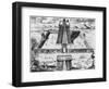 The Templo Mayor at Tenochtitlan, from "Historia de Nueva Espana", 1770-null-Framed Giclee Print