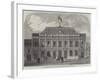 The Temporary House of the Hungarian Parliament at Pesth-null-Framed Giclee Print