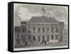 The Temporary House of the Hungarian Parliament at Pesth-null-Framed Stretched Canvas