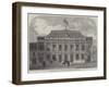 The Temporary House of the Hungarian Parliament at Pesth-null-Framed Giclee Print