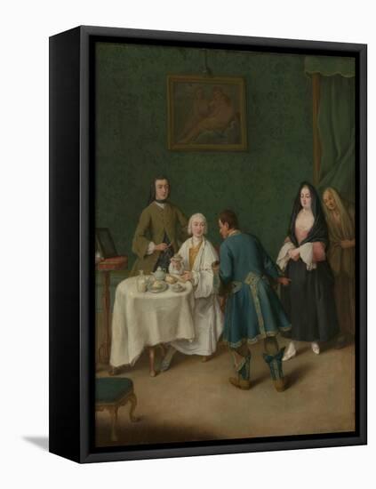 The Temptation, 1746-Pietro Longhi-Framed Stretched Canvas