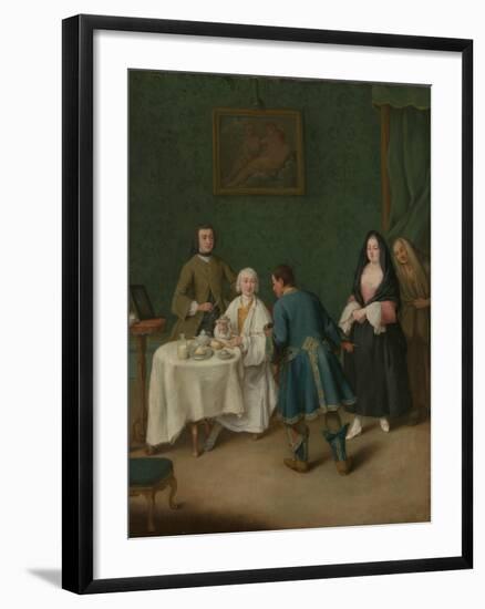 The Temptation, 1746-Pietro Longhi-Framed Premium Giclee Print