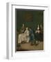 The Temptation, 1746-Pietro Longhi-Framed Premium Giclee Print