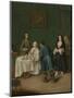 The Temptation, 1746-Pietro Longhi-Mounted Premium Giclee Print