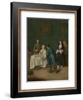 The Temptation, 1746-Pietro Longhi-Framed Giclee Print