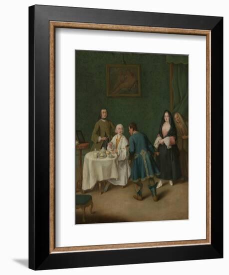 The Temptation, 1746-Pietro Longhi-Framed Giclee Print