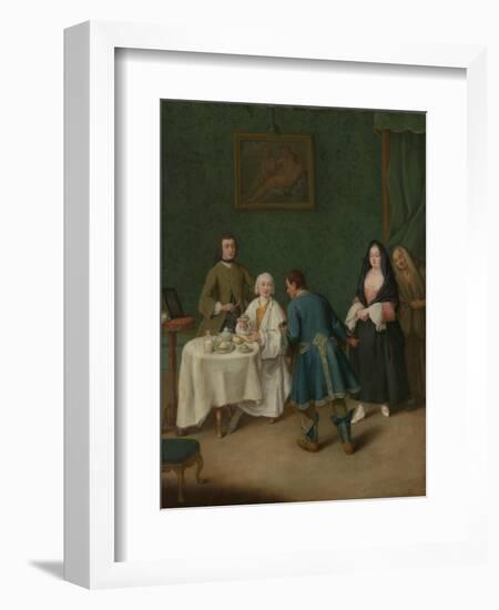 The Temptation, 1746-Pietro Longhi-Framed Giclee Print