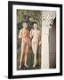 The Temptation of Adam and Eve, C.1423-25-Tommaso Masolino Da Panicale-Framed Giclee Print