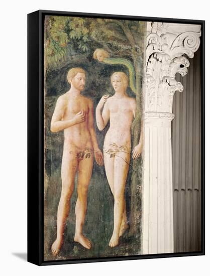 The Temptation of Adam and Eve, C.1423-25-Tommaso Masolino Da Panicale-Framed Stretched Canvas