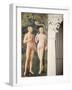 The Temptation of Adam and Eve, C.1423-25-Tommaso Masolino Da Panicale-Framed Giclee Print