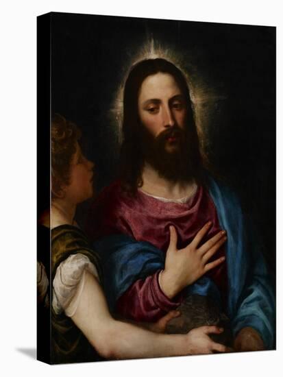 The Temptation of Christ, C.1516-25-Titian (Tiziano Vecelli)-Stretched Canvas