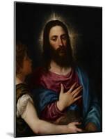 The Temptation of Christ, C.1516-25-Titian (Tiziano Vecelli)-Mounted Giclee Print