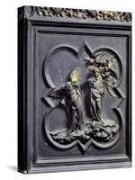 The Temptation of Christ, Sixth Panel of the North Doors of the Baptistery of San Giovanni, 1403-24-Lorenzo Ghiberti-Stretched Canvas
