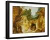 The Temptation of Christ-Joos de the Younger Momper-Framed Giclee Print