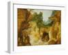 The Temptation of Christ-Joos de the Younger Momper-Framed Giclee Print