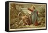 The Temptation of Christ-null-Framed Stretched Canvas