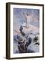 The temptation of Jesus - Bible-William Brassey Hole-Framed Giclee Print