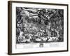 The Temptation of Saint Anthony, 1635-Jacques Callot-Framed Giclee Print