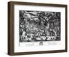 The Temptation of Saint Anthony, 1635-Jacques Callot-Framed Giclee Print