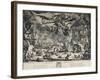 The Temptation of Saint Anthony, 1635-Jacques Callot-Framed Giclee Print