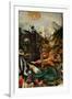 The Temptation of Saint Anthony- a Panel from the Isenheim Altar-Matthias Grünewald-Framed Giclee Print