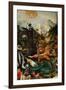 The Temptation of Saint Anthony- a Panel from the Isenheim Altar-Matthias Grünewald-Framed Giclee Print