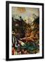 The Temptation of Saint Anthony- a Panel from the Isenheim Altar-Matthias Grünewald-Framed Giclee Print