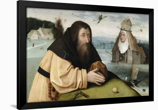 The Temptation of Saint Anthony, Between 1500 and 1510-Hieronymus Bosch-Framed Giclee Print