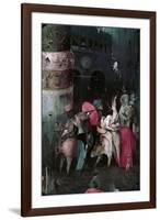 The Temptation of Saint Anthony (Detail of Central Panel of a Triptyc), Between 1495 and 1515-Hieronymus Bosch-Framed Giclee Print
