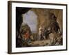 The Temptation of Saint Anthony, Mid of 17th C-David Teniers the Younger-Framed Giclee Print