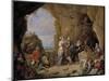 The Temptation of Saint Anthony, Mid of 17th C-David Teniers the Younger-Mounted Giclee Print