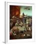 The Temptation of Saint Anthony of Egypt 251-356 founder of monasticism-Hieronymus Bosch-Framed Giclee Print