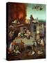 The Temptation of Saint Anthony of Egypt 251-356 founder of monasticism-Hieronymus Bosch-Stretched Canvas