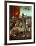 The Temptation of Saint Anthony of Egypt 251-356 founder of monasticism-Hieronymus Bosch-Framed Giclee Print