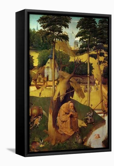 The Temptation of Saint Anthony-Hieronymus Bosch-Framed Stretched Canvas