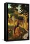 The Temptation of Saint Anthony-Hieronymus Bosch-Framed Stretched Canvas