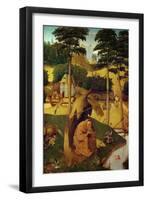 The Temptation of Saint Anthony-Hieronymus Bosch-Framed Giclee Print