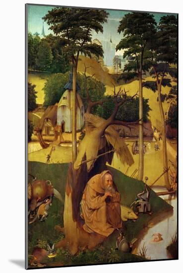 The Temptation of Saint Anthony-Hieronymus Bosch-Mounted Giclee Print