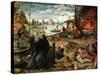 The Temptation of Saint Anthony-Jan Mandyn-Stretched Canvas