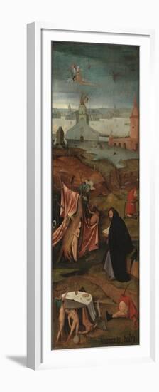 The Temptation of Saint Anthony-Hieronymus Bosch-Framed Premium Giclee Print