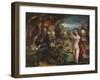 The Temptation of Saint Anthony-Pieter Coecke Van Aelst the Elder-Framed Giclee Print